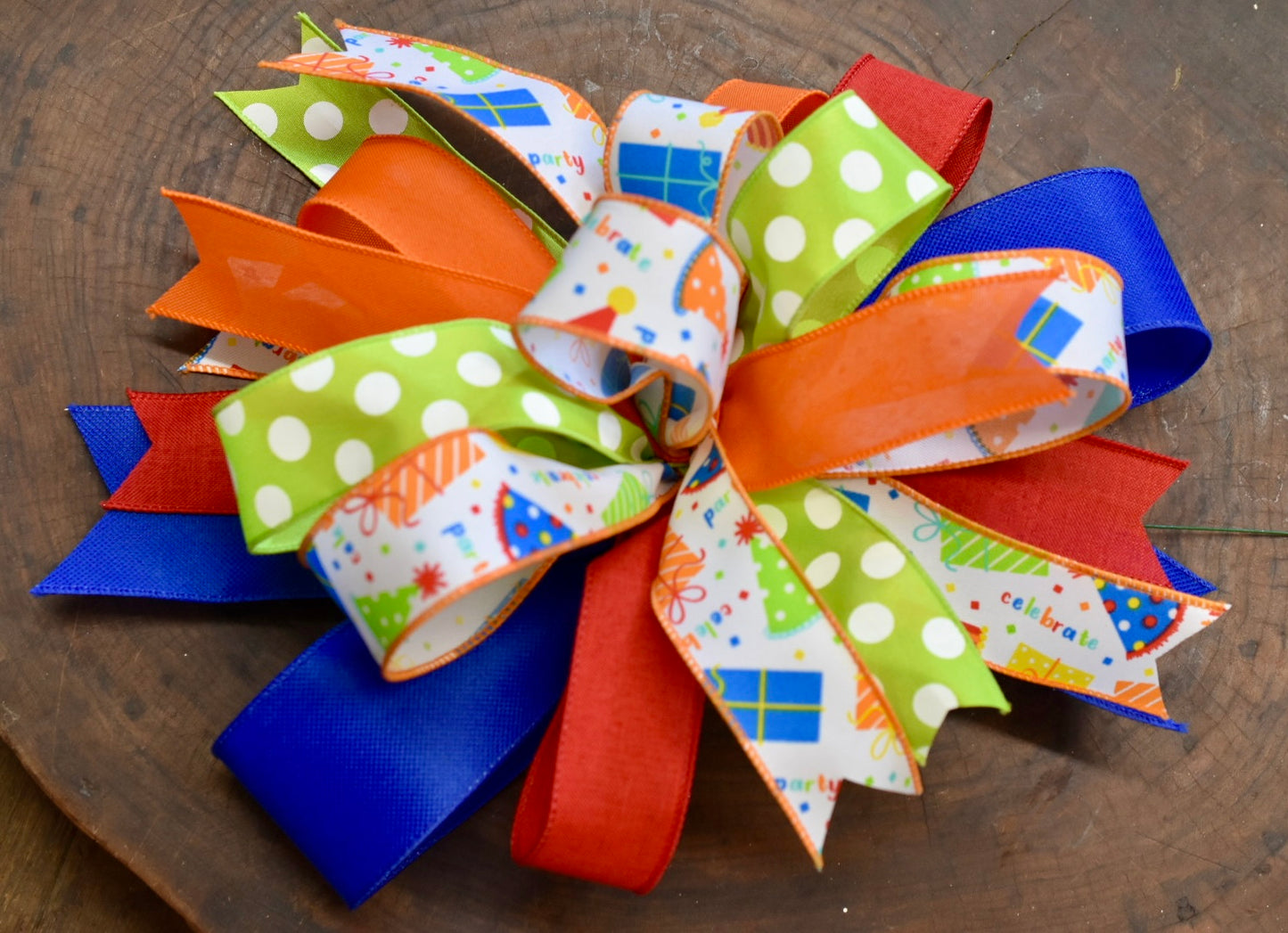 Birthday Celebration Bow - 12"