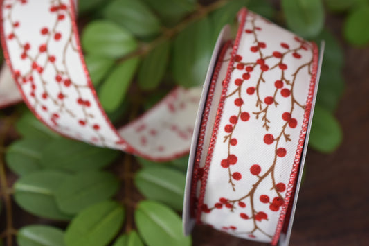 Deciduous Holly Ribbon (1.5 inch) - C3