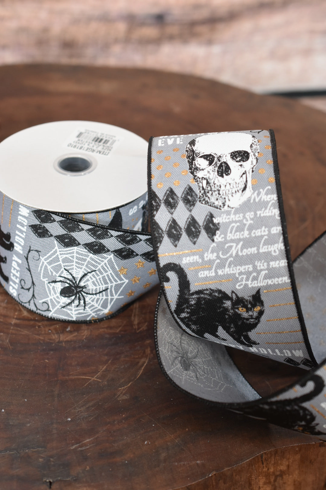 Vintage Halloween Ribbon (2.5 inch) - F9