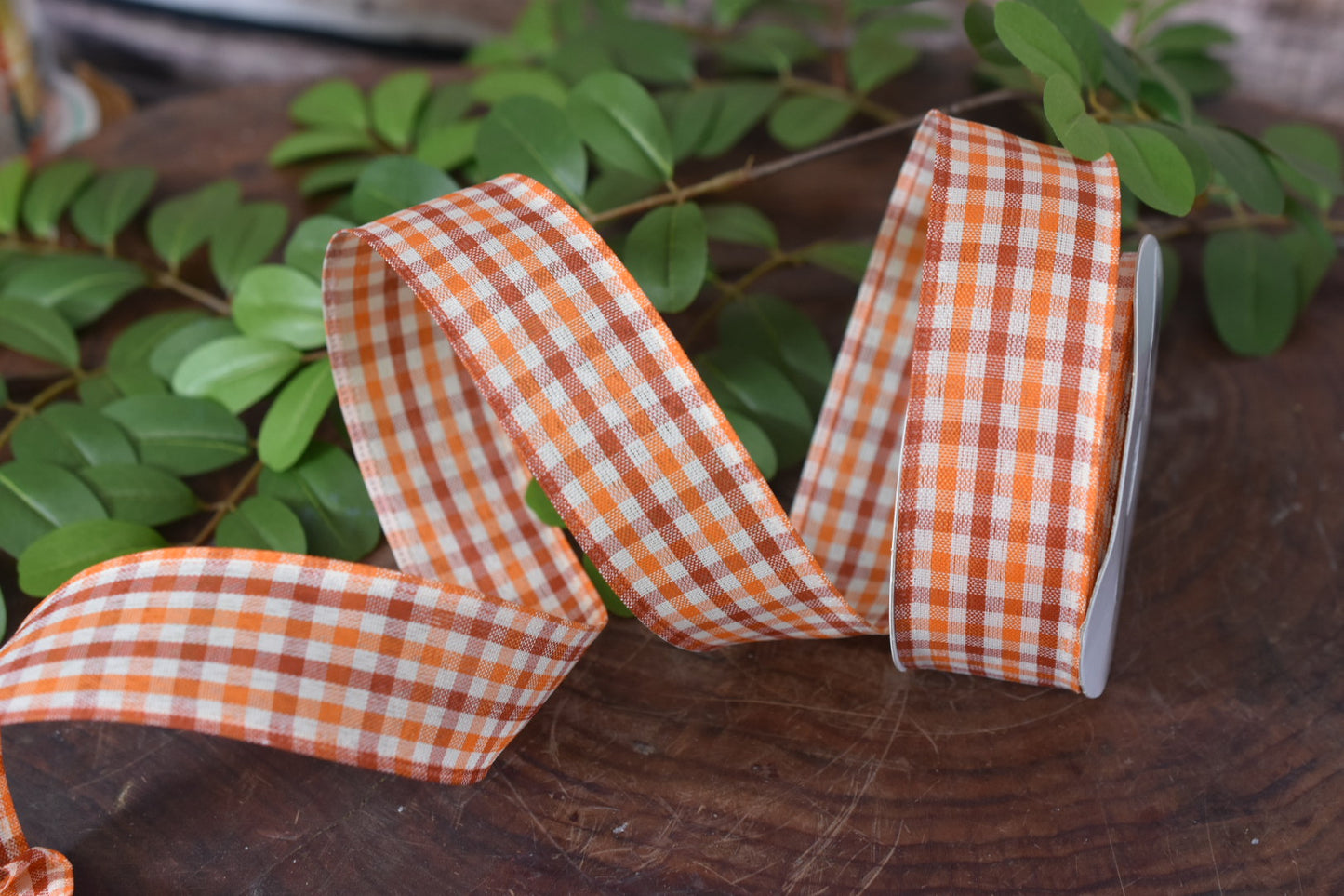 Fall Gingham Ribbon (1.5 inch) - F2