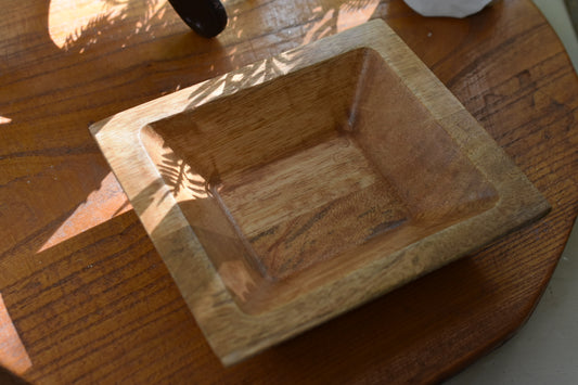 Mango Wood Dough Bowl