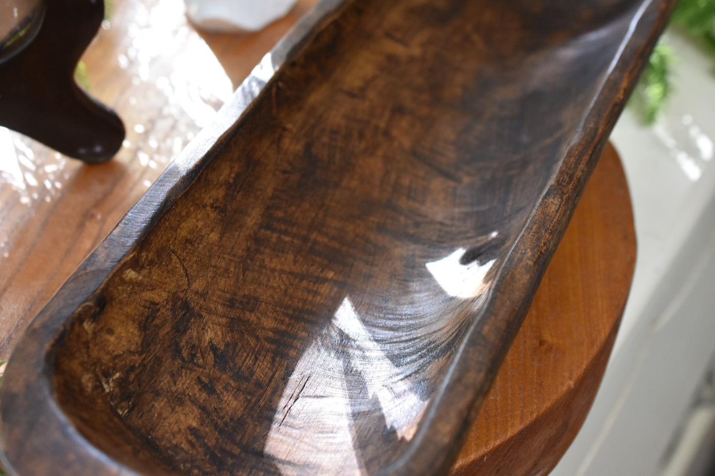 Wooden Bread Dough Bowl